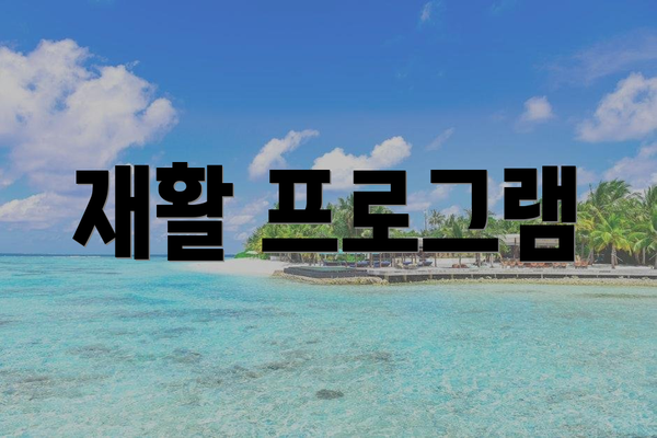 재활 프로그램