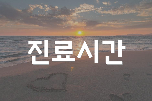 진료시간