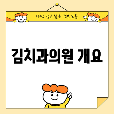 김치과의원 개요