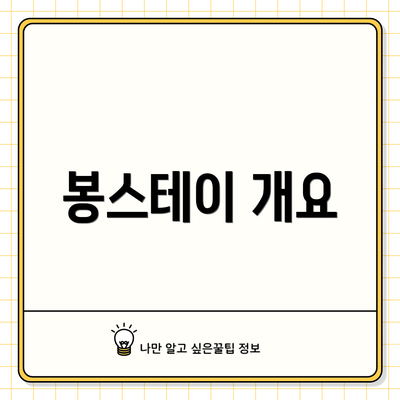 봉스테이 개요