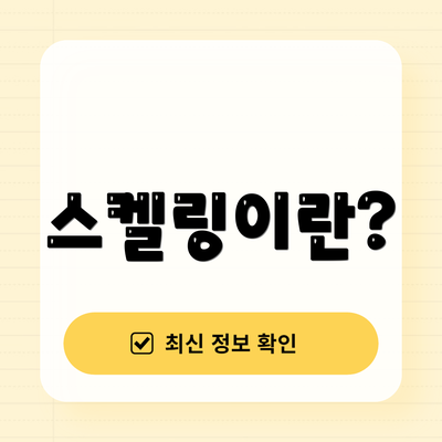 스켈링이란?