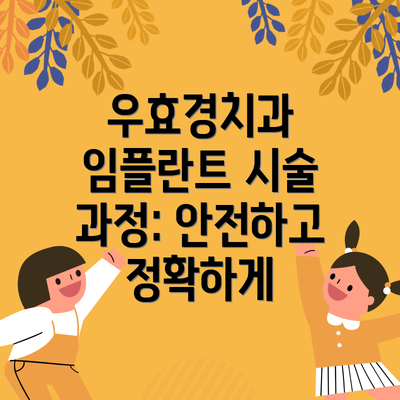 우효경치과 임플란트 시술 과정: 안전하고 정확하게