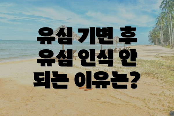 유심 기변 후 유심 인식 안 되는 이유는?