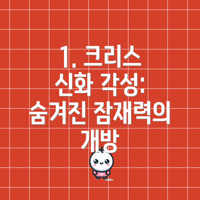 1. 크리스 신화 각성: 숨겨진 잠재력의 개방